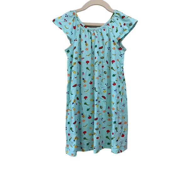 Hanna Andersson Other - HANNA ANDERSSON Girls Fruit Dress 130 8 Cotton Summer Watermelon Girl Slipover